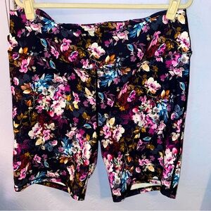 Torrid Floral Activewear Shorts